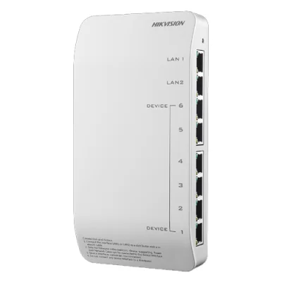 Distribuitor Video/Audio pentru 6 posturi - HIKVISION DS-KAD606-P