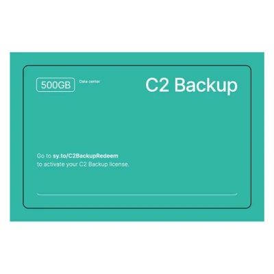 Synology C2 Backup 500 GB 1 year