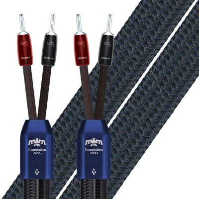 Cablu de boxe High-End Audioquest Thunderbird ZERO (DBS Carbon) 3m