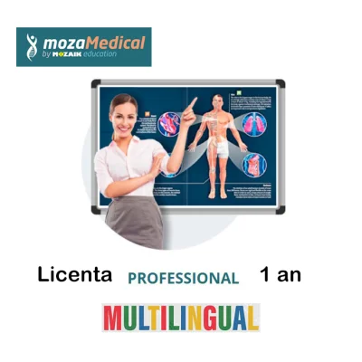 Licenta mozaMEDICAL PROFESIONAL Multilingv  1 an