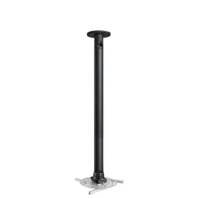 Suport videoproiector Vogels, tija de 80 cm, max. 20 kg, O 30-337mm, Black