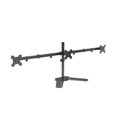 Suport Monitor BlackMount DESK03, 3 monitoare 10-27", cu talpa