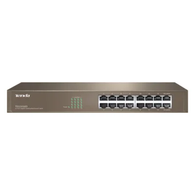 Switch 16 porturi Gigabit rackmount 1U - TENDA TND-TEG1016D