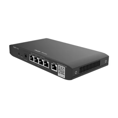 Router 4 x RJ45 1G PoE, 1 x RJ45 1G, Dual WAN, Captive Portal, Cloud Management - Ruijie Reyee RG-EG105G-P-V3