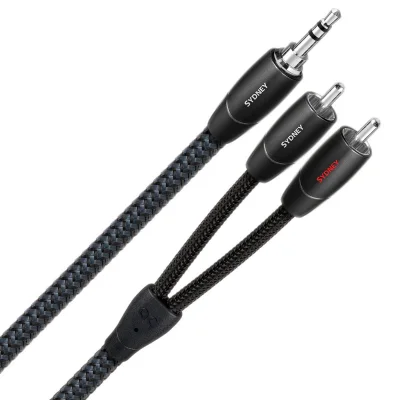 Cablu audio Jack 3.5mm - 2 RCA AudioQuest Sydney 3m