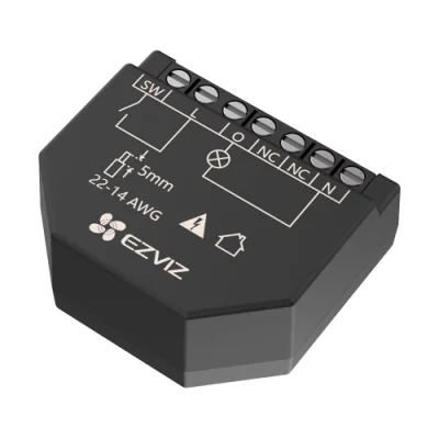 Releu inteligent Wi-Fi pentru aplicatii Smart Home EZVIZ, 1 canal 250Vc.a. max. 16A CS-T35-R100-WM