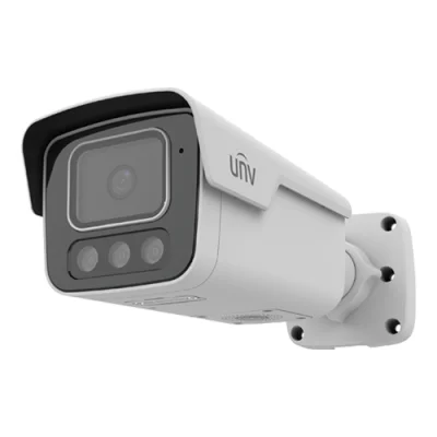 ColorHunter - Camera IP, 8MP, lentila 2.8mm, IR 40m, WL 40m, Audio, Alarma, PoE - UNV IPC2B18SS-ADF28KMC-I1