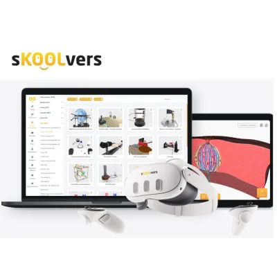 Software sKOOLvers Licenta Display Study, 3ani, lectii interactive in timp real, licenta 1 / 3 ani  (Android/Tizen)