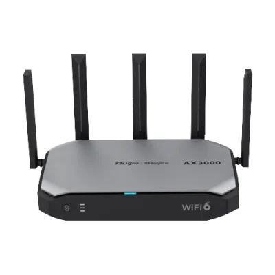 Router Wi-Fi 6, AX3000 Dual Band, 5 x RJ45 1G, Multi-WAN, Cloud Management - Ruijie Reyee RG-EG105GW-X