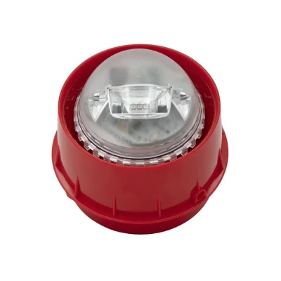 SIRENA ADRESABILA WIRELESS CU FLASH ROSU