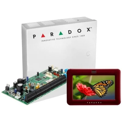 CENTRALA PARADOX SPECTRA + CUTIE SI TRAF + TM50(L)