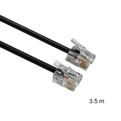 Cablu RJ9 pentru microfoane de extensie Eacome SPKVC-EC-EXMIC, lungime 3.5m