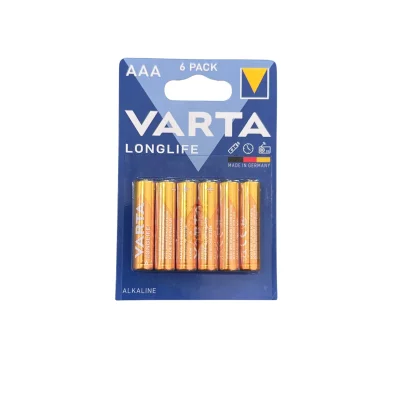 Set 6 baterii VARTA alcaline 1,5V, AAA BAT-LR03