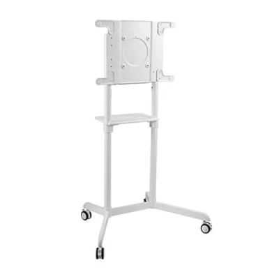 Stand mobil rotativ pentru Displayuri interactive Blackmount TROT700, 37-70", 70 Kg, alb