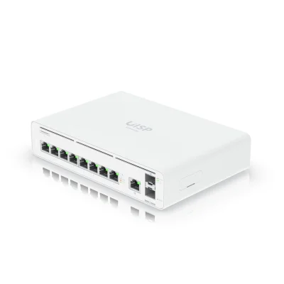 "UISP host console with an integrated sw