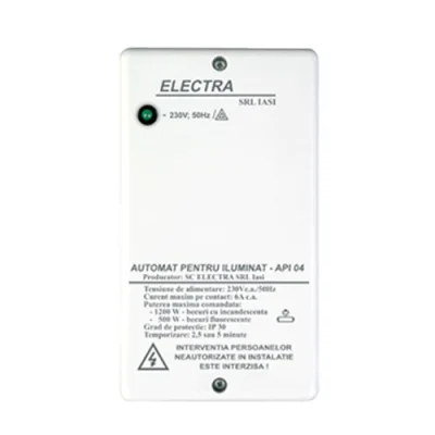 Automat pentru iluminat holurile sau scarile de bloc - ELECTRA API.11A