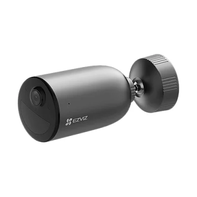 Camera IP Wireless EZVIZ de exterior cu baterie 5.200 mAh, rezolutie 2K, Audio bidirectional, PIR CS-EB3-2K(MicroUSB)