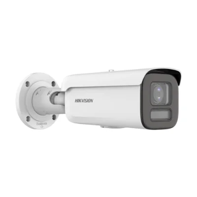 Camera IP 8MP, lentila VF 2.8-12mm, IR 60m, WL 60m ColorVu, Alarma, IK10 - HIKVISION DS-2CD2687G2HT-LIZS(2.8-12mm)