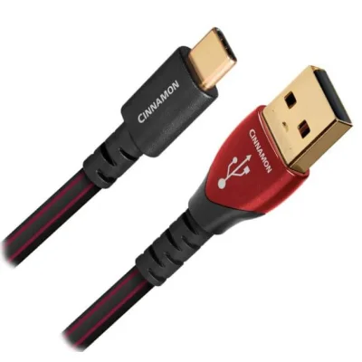Cablu USB-A la USB-C 2.0 AudioQuest Cinnamon 1.5m
