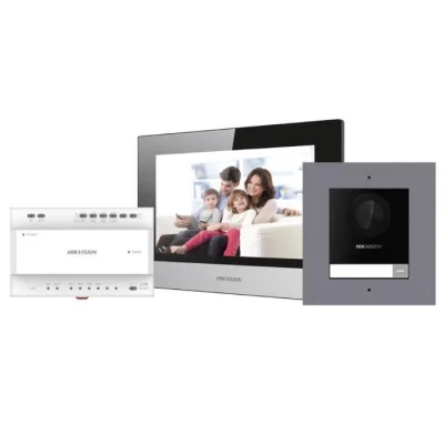 KIT VIDEOINTERFONIE IP, 2 FIRE
