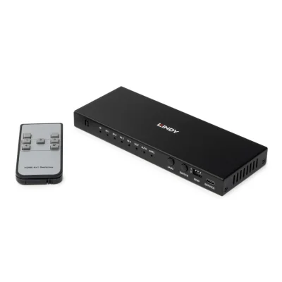 Switch HDMI 8K60 cu 4 porturi și eARC, Lindy 38386