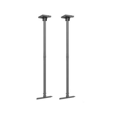 Kit de montare pe tavan Multibrackets MB-1591, pentru carcase 75"-98”, lungime 1,5m, 1 afisaj, negru