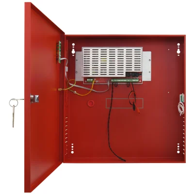Sursă de alimentare EN54C 27,6V/3A/2x17Ah pentru sisteme de alarmare de incendiu EN54C-3A17