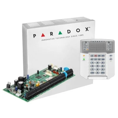 CENTRALA PARADOX SPECTRA + CUTIE SI TRAF + K32+