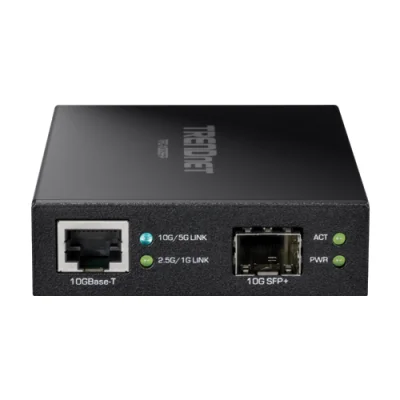Media Convertor 10G SFP+ fibra optica - TRENDnet TFC-10GSFP