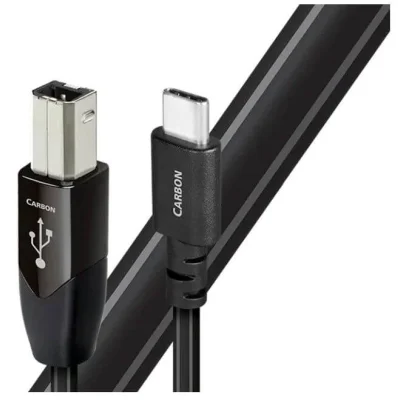 Cablu AudioQuest Carbon USB C - USB B, 1.5m
