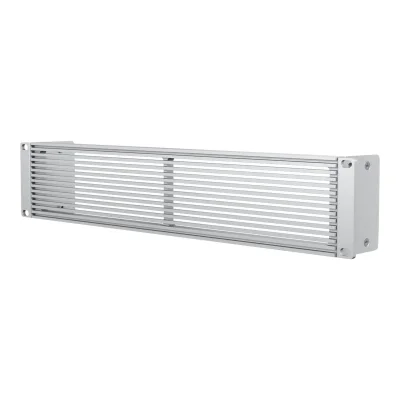Rack mount 2U vented blank panel