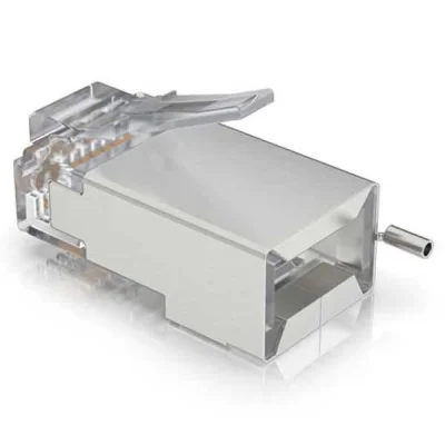 "Shielded RJ45 connectors designed for U