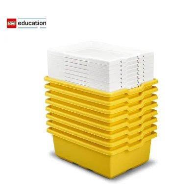 45496 LEGO®, Set de 8 cutii Medii pentru depozitare