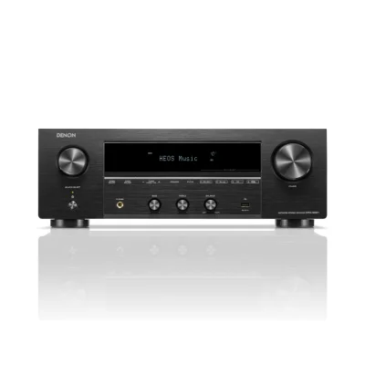 Receiver Stereo Denon DRA-900H, 2x145W, 8K, HDMI, HEOS, Wi-Fi, Bluetooth, negru