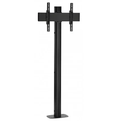 Stand TV fix Vogel's pentru podea FM1544 Negru, max. 64 inch si 80 kg, inaltime 1.5 m