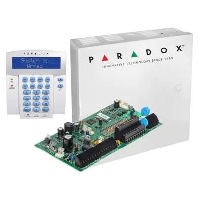 CENTRALA PARADOX SPECTRA + CUTIE SI TRAF + K32LX