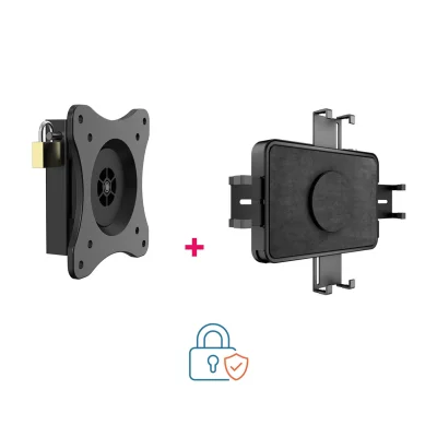 Suport tableta perete securizabil Multibrackets MB-3497 + MB-0341