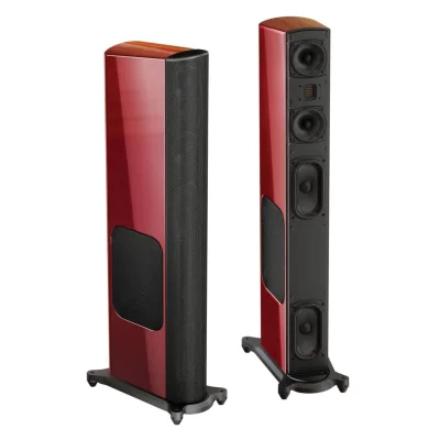 Boxe de podea Goldenear T66, 29Hz–25kHz, 91dB, Red (pereche)