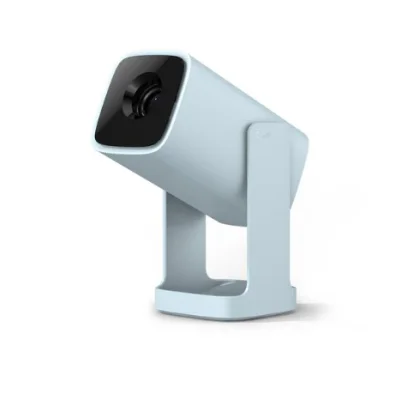 Videoproiector portabil Wanbo Cube 1, 1280 x 720, 350 lumeni, Android 11, albastru deschis - TG26