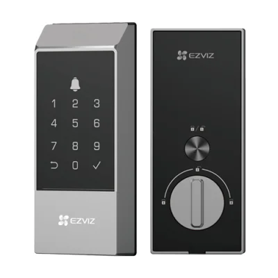 Incuietoare inteligenta, Wi-Fi, multiple metode de deblocare si verificare status inchidere - EZVIZ CS-DL04(WP,M)