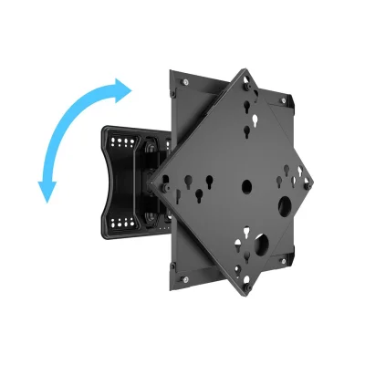 Suport TV de perete Slim Tilt&Rotate HD Multibrackets MB-0822, 40"-75", max.35 kg, negru
