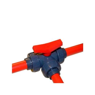 Supapă cu 3 căi pentru tub de 25 mm SAD-VAL.3V