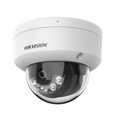 CAMERA IP DOME 2MP, IR SI WHITE LIGHT 30M, MIC