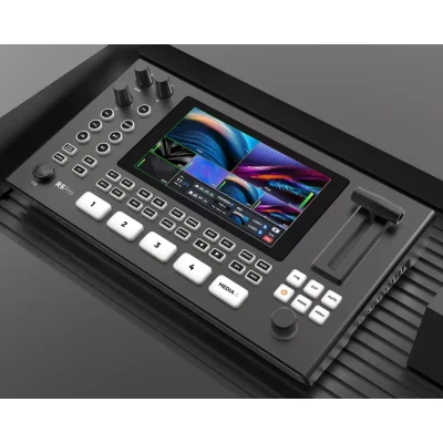 SPROLINK NeoLIVE R5PRO, Mixer AV 5 Canale = 4 x HDMI + IP/UVC, 1080p, pentru Videoconferinta, Transmisiuni Directe & Inr