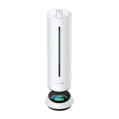 Speakerphone omnidirectional Insta360 Wave, 8 mics, Full-duplex Audio, AI recorder, captare voce 5m, 12 ore de conversaț