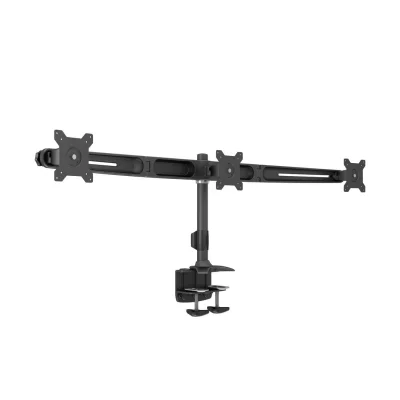 Suport 3 LCD de masa Multibrackets MB-0372, 15"-24", max.8kg/ecran, negru
