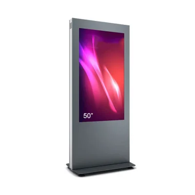 Totem de interior B01, B01V50N-SAB, pentru display 50'', fara sticla securizata frontala