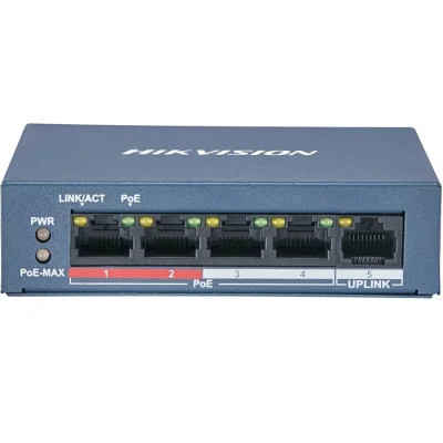 SWITCH CU 4 PORTURI POE, 1 PORT RJ45