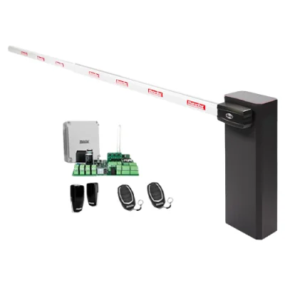 KIT complet bariera acces AUTO / 6 m, montaj universal ST/DR - MOTORLINE TURBO-6-LITE+ZUM75HTSL-6-KIT