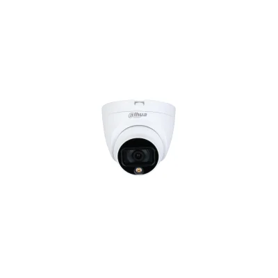 Cameră de supraveghere video dome 2MP HDCVI Full Color HAC-HDW1209TQP-A-LED